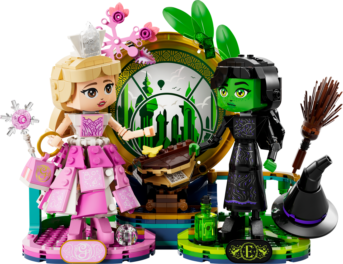 75682 - Wicked Elphaba & Glinda Figures - ND