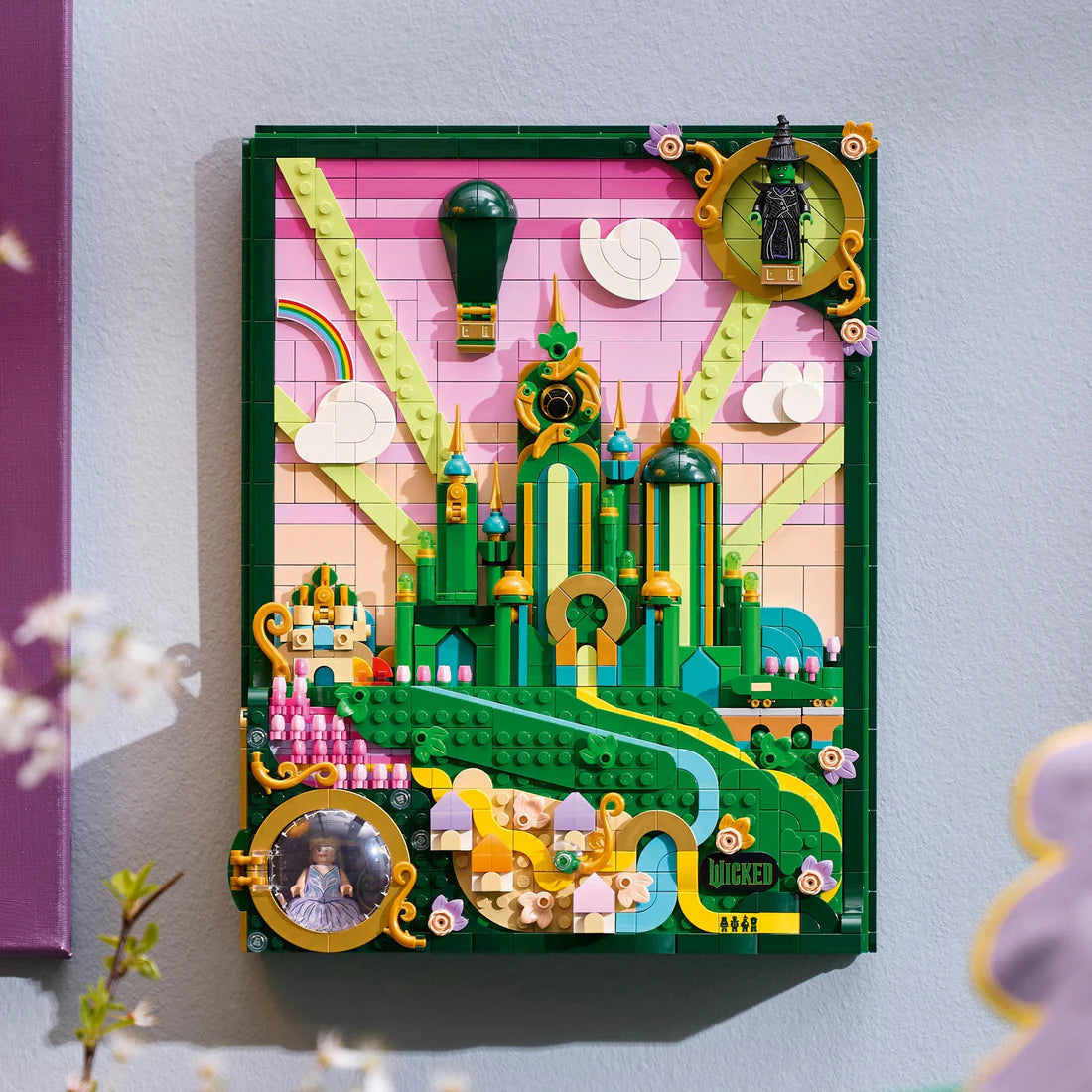 75685 - Emerald City Wall Art - ND