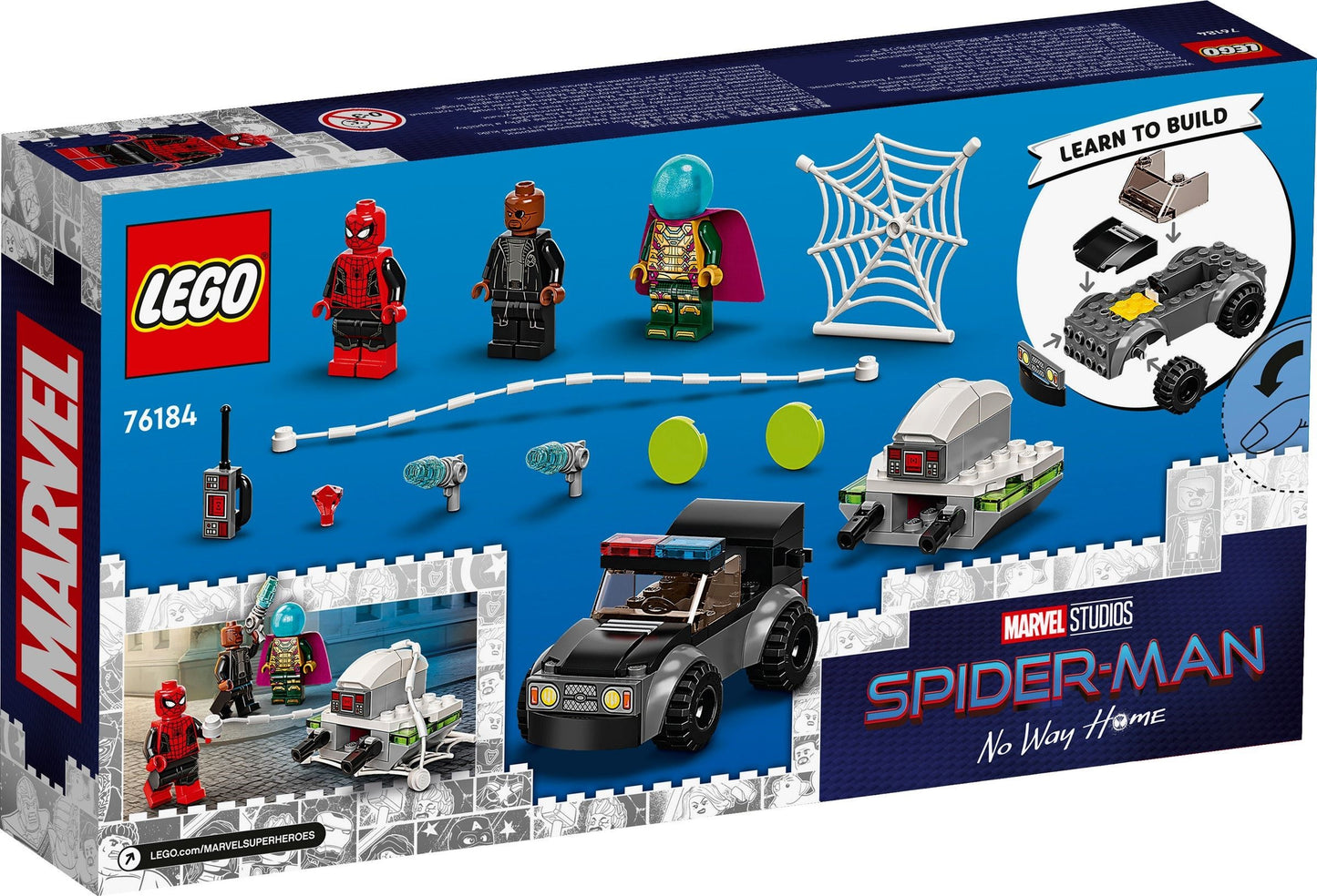 76184 - Spider-Man vs. Mysterio's Drone Attack