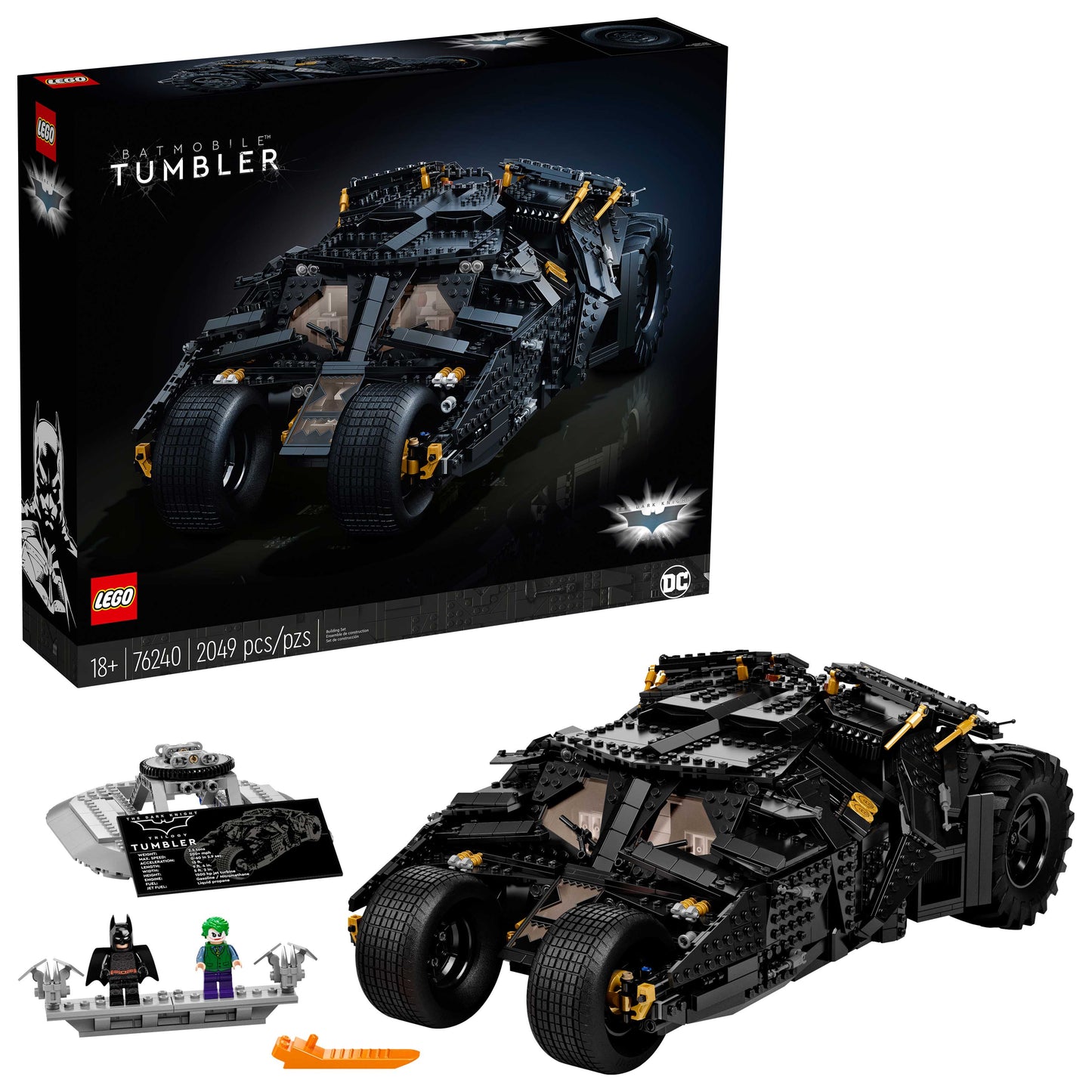 76240 - DC Batman™ Batmobile™ Tumbler