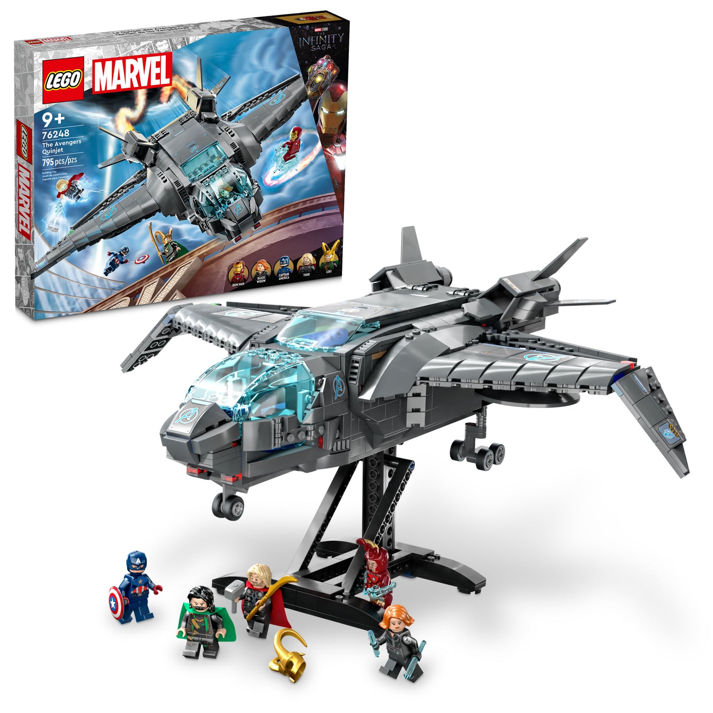 76248 - The Avenger's Quinjet