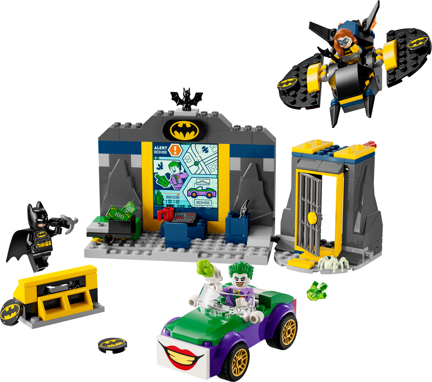 76272 - The Batcave™ with Batman™, Batgirl™ and The Joker…