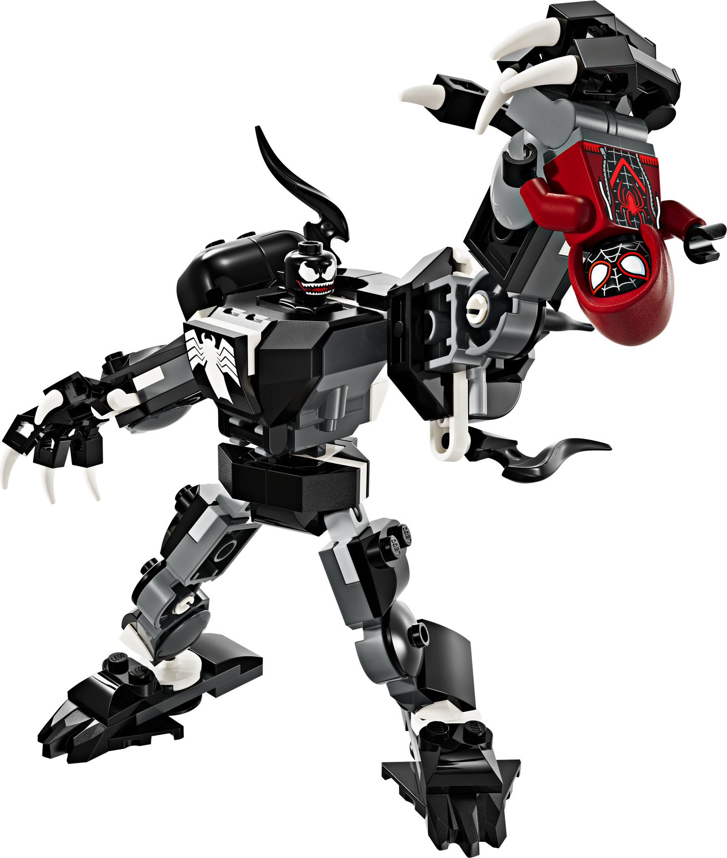 76276 - Venom Mech Armor vs. Miles Morales
