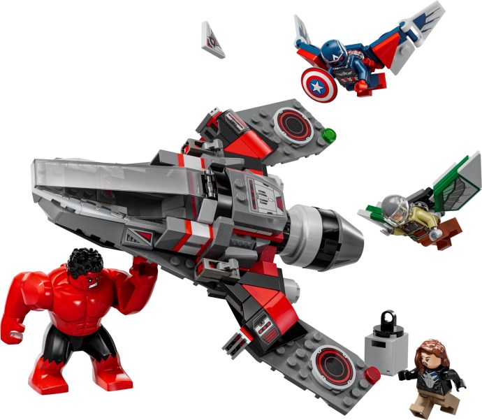 U76292 - Captain America vs. Red Hulk Battle