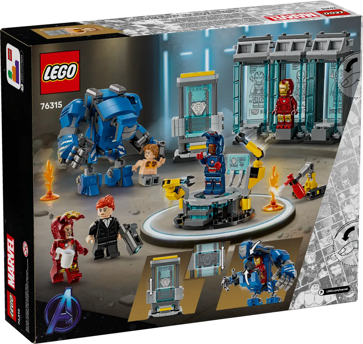 76315 - Iron Man's Laboratory: Hall of Armor - ND