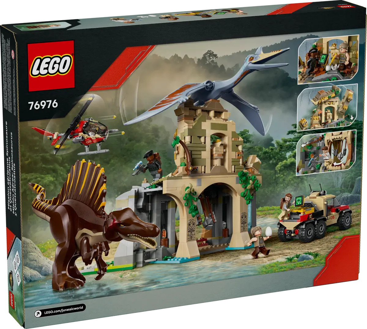 76976 - Spinosaurus & Quetzalcoatlus Air Mission - ND