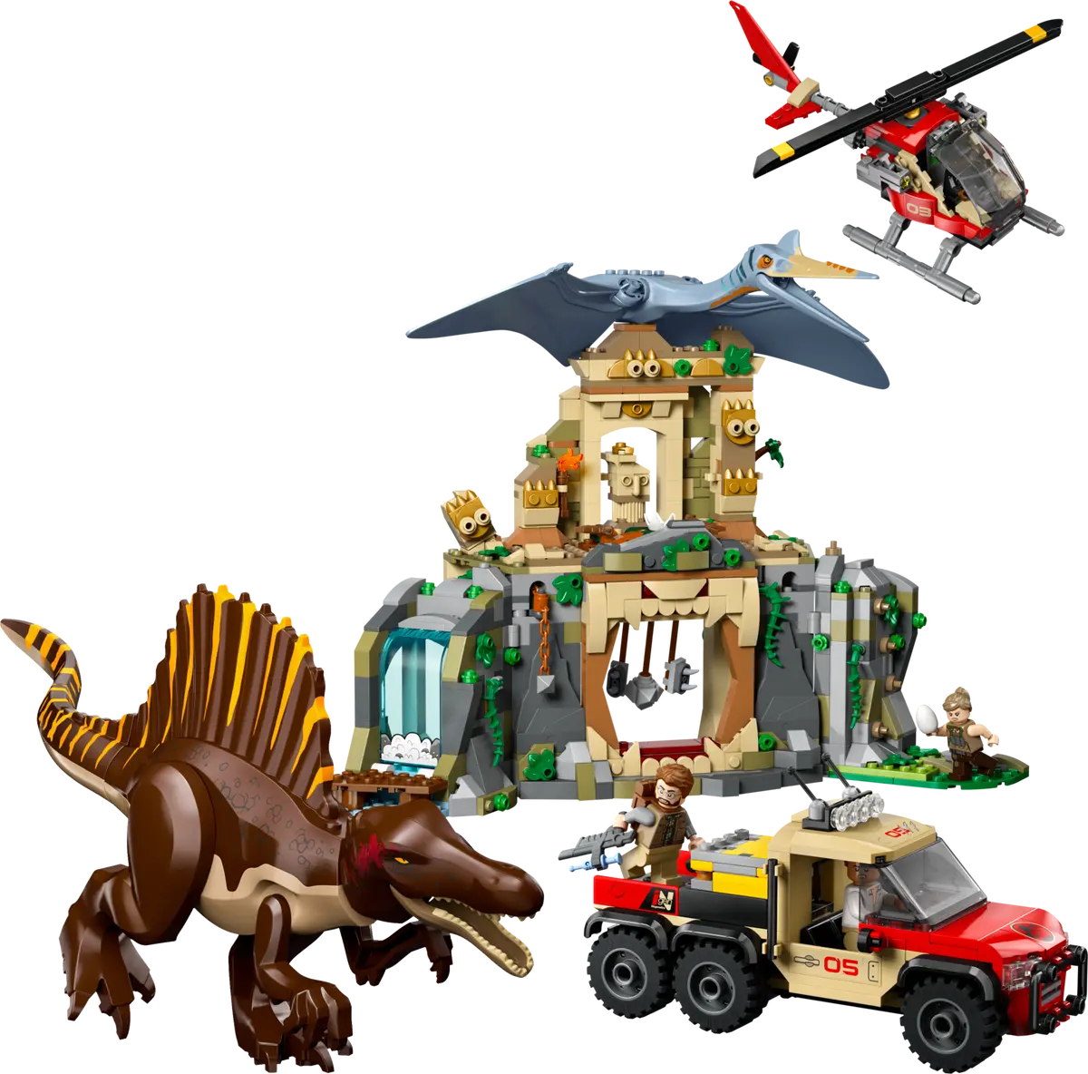 76976 - Spinosaurus & Quetzalcoatlus Air Mission - ND