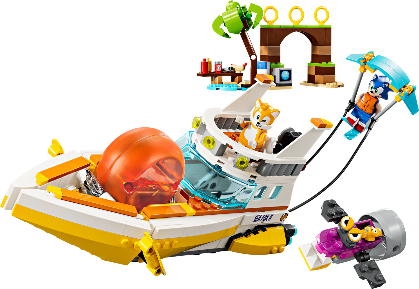 76997 - Tails' Adventure Boat