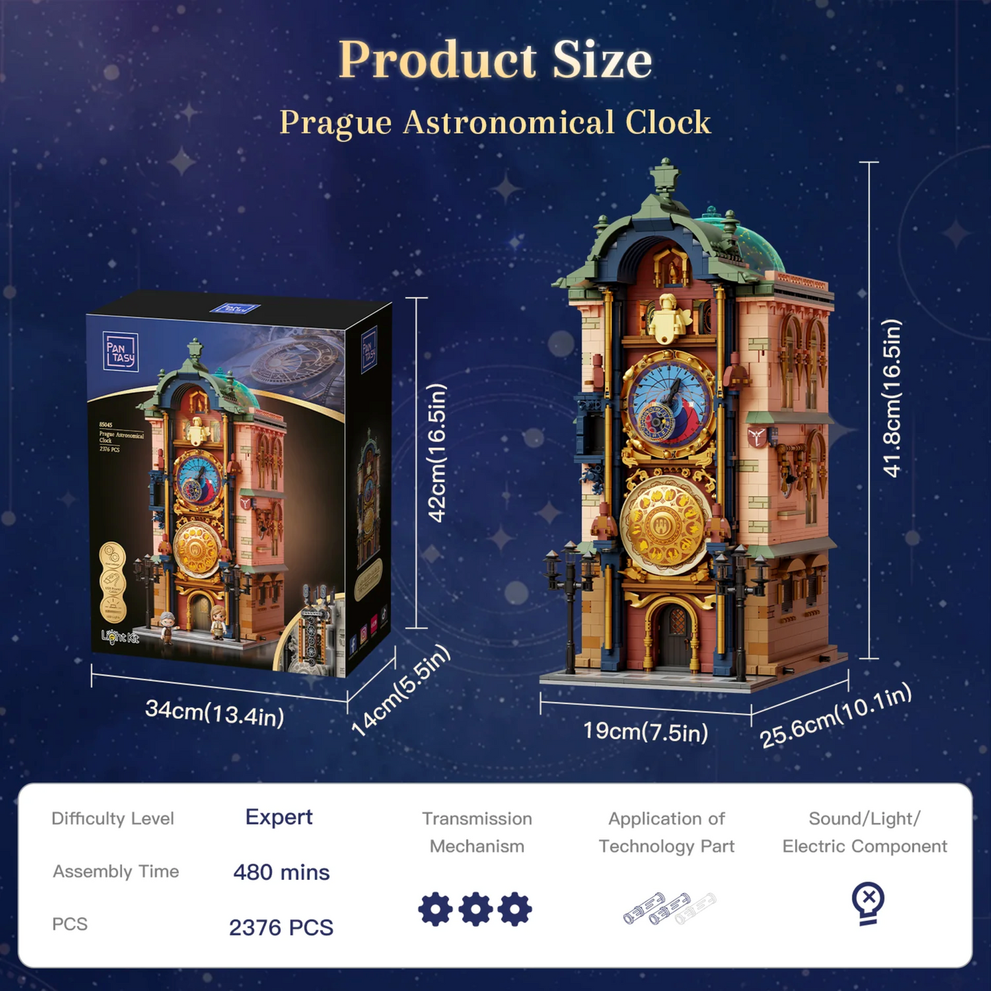 85045 - Prague Astronomical Clock