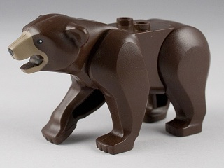 98295c01 - Brown Bear with Studs