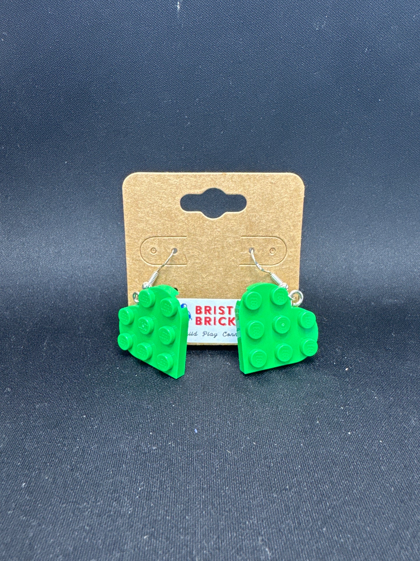 A119 - Lg. Heart Earrings