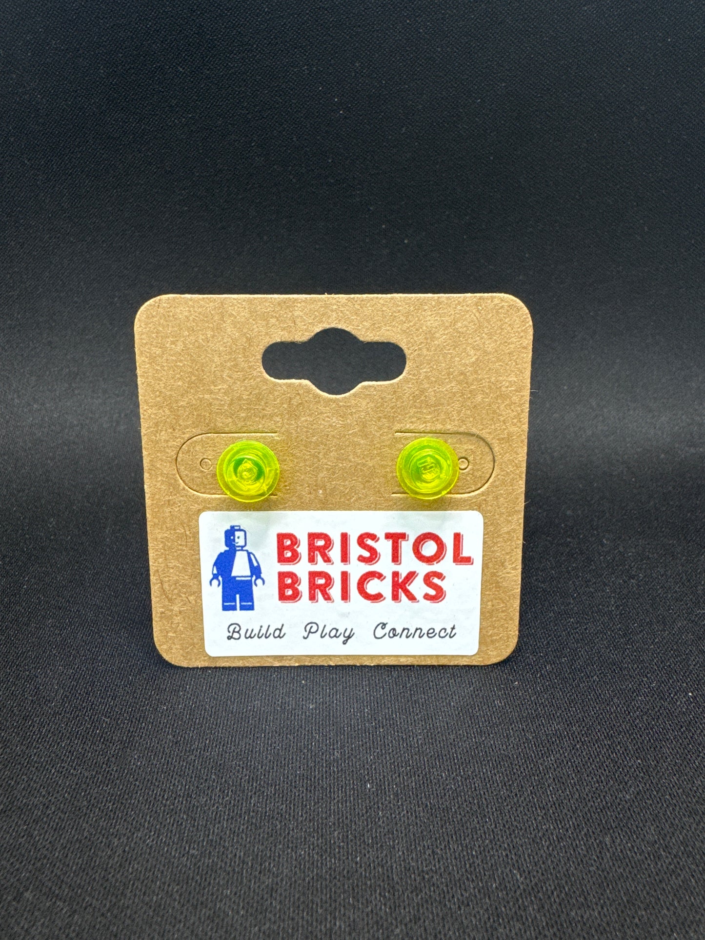 A188 - Translucent Neon Stud Earrings