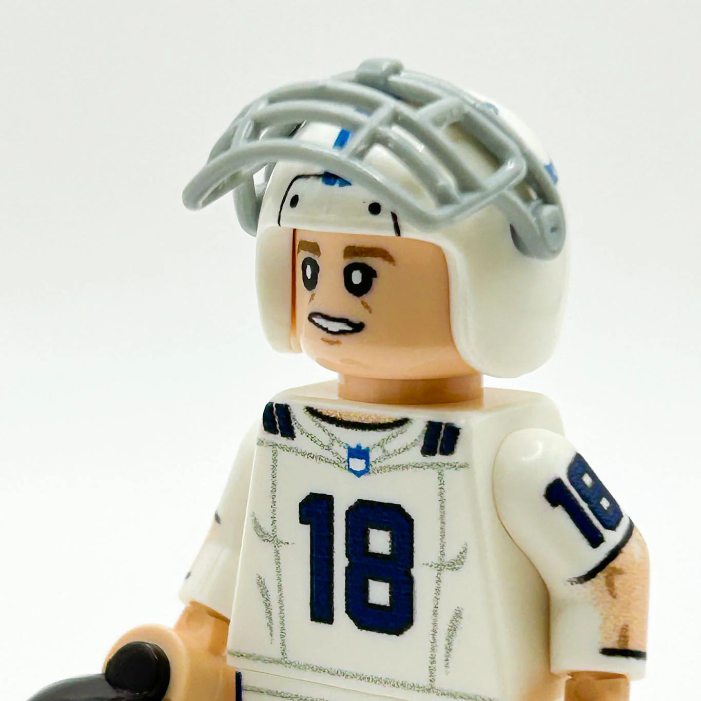 B3 - #18 Indy Football Player Minifigure