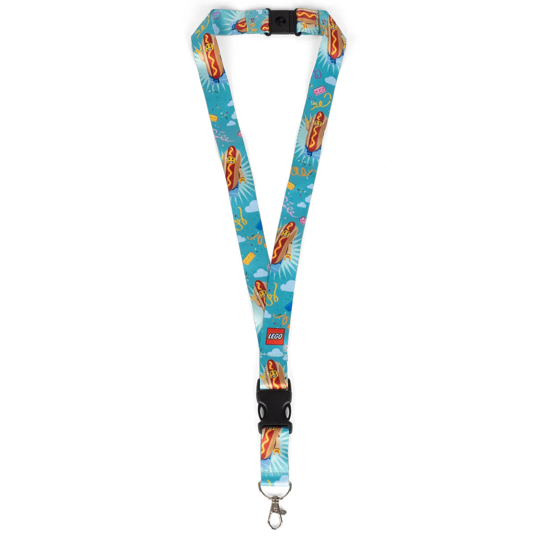 Lego Lanyard: HotDog Guy