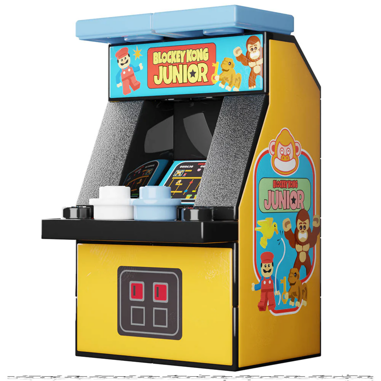 B3 Blockey Kong Jr - Custom Arcade Machine made using LEGO parts