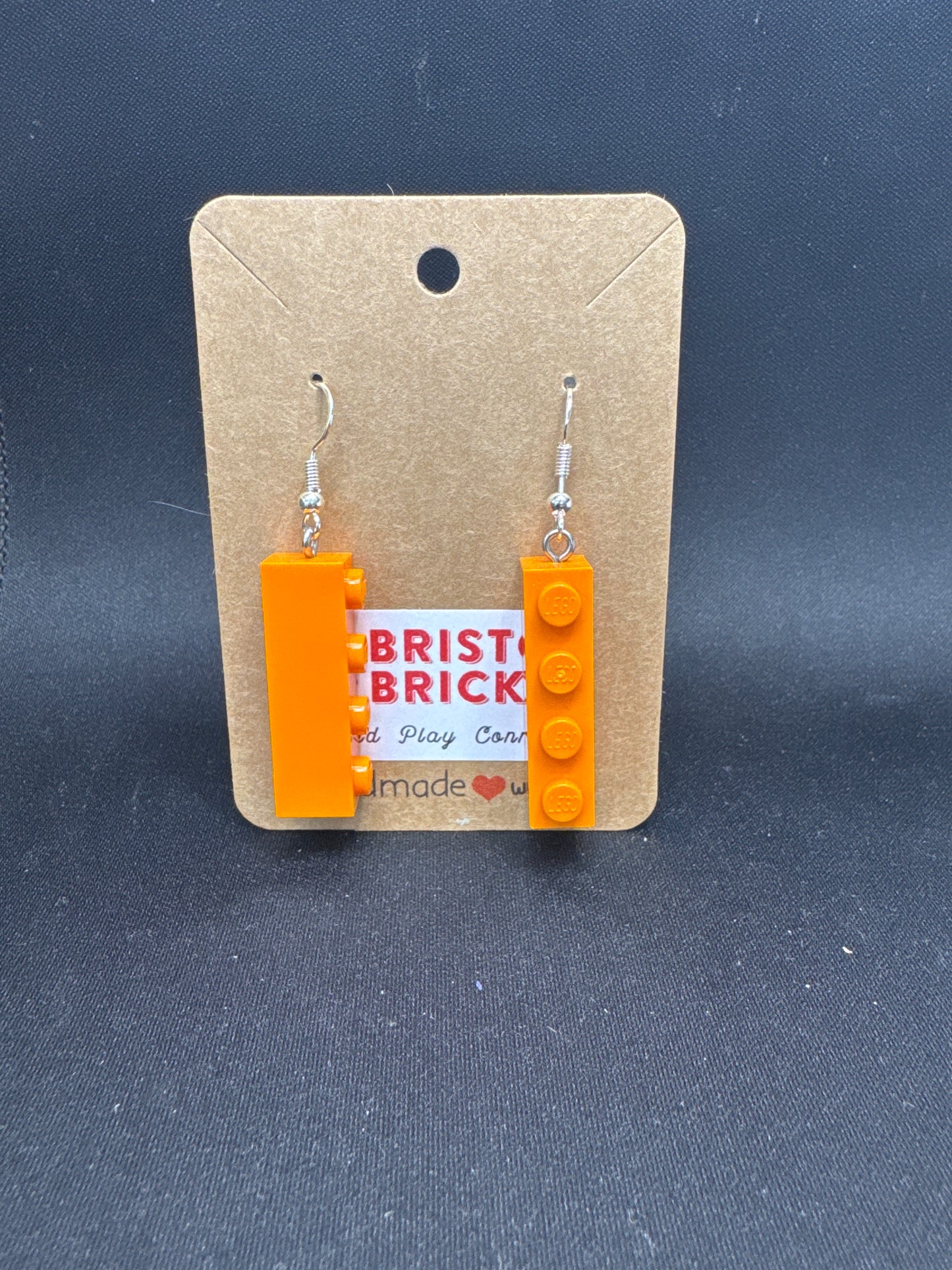 a105 - 1x4 Block Earrings