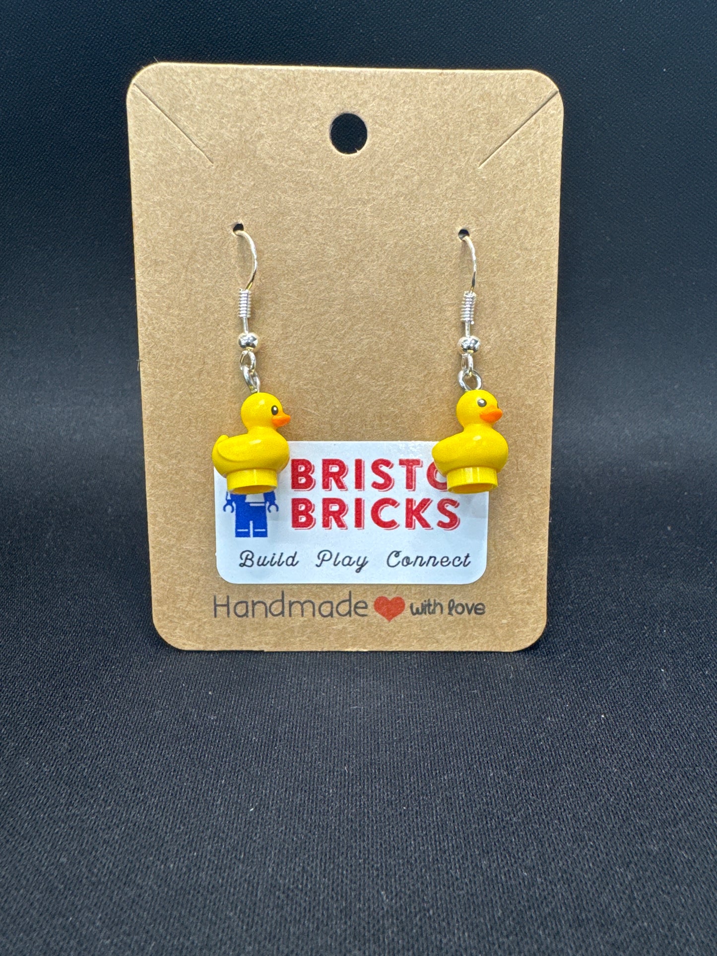 A073 - Rubber Duck Earrings