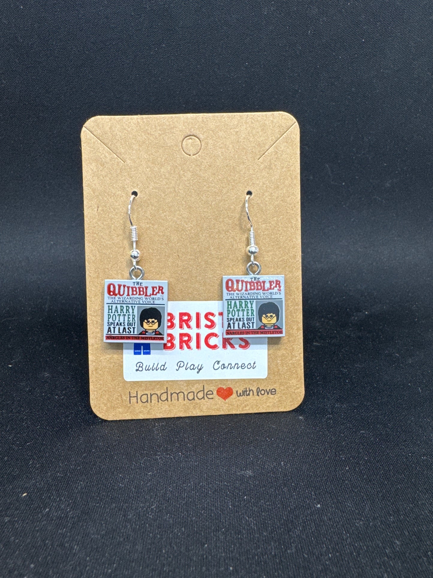 A204 - Gray Quibbler Earrings