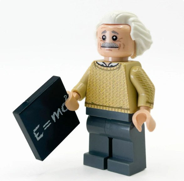 B3 - Custom Albert Einstein Minifig