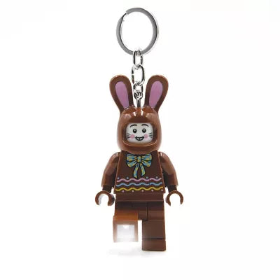 Chocolate Bunny Keychain Light