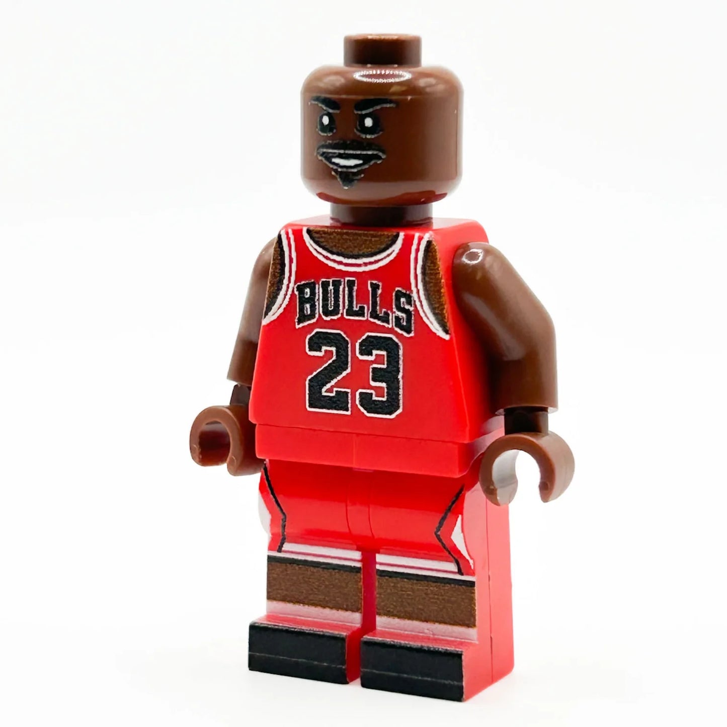 B3 - MJ #23 (Red Jersey) Basketball Player Minifigure