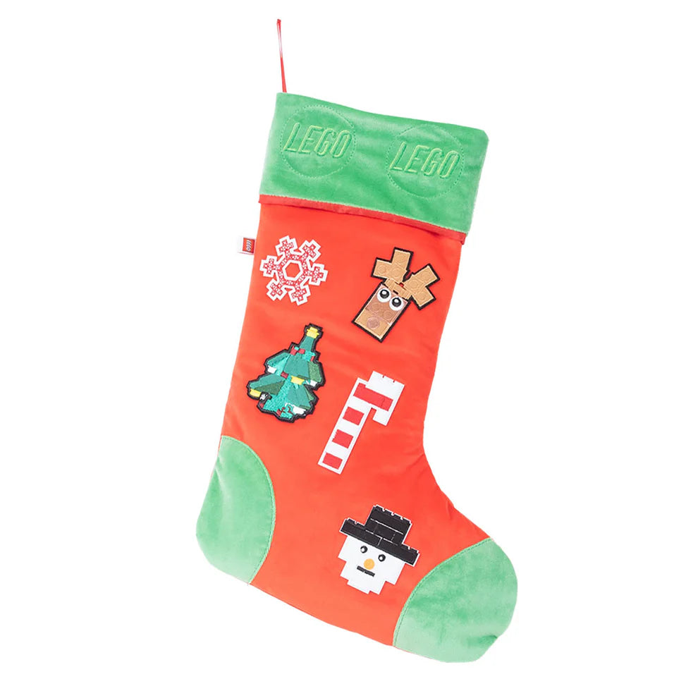 SS0902-200 - LEGO Holiday Stocking - Green Brick