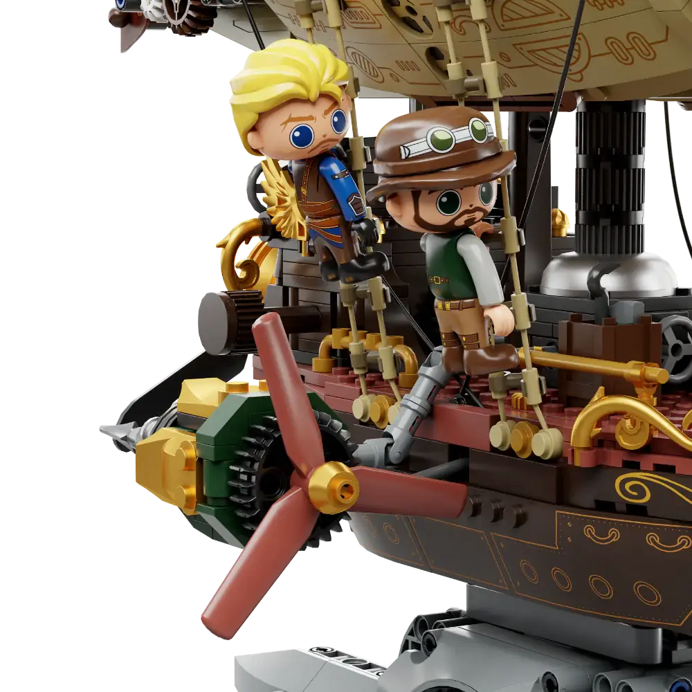 85021 - Steampunk Airship