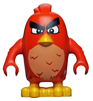 ang005 - Red, Annoyed, Left Eyebrow Raised
