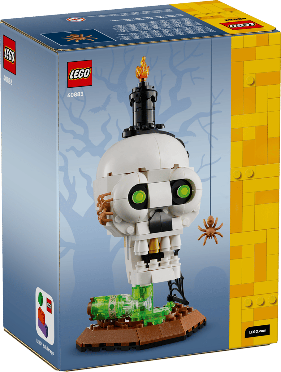 40883 - Halloween Skull Candle