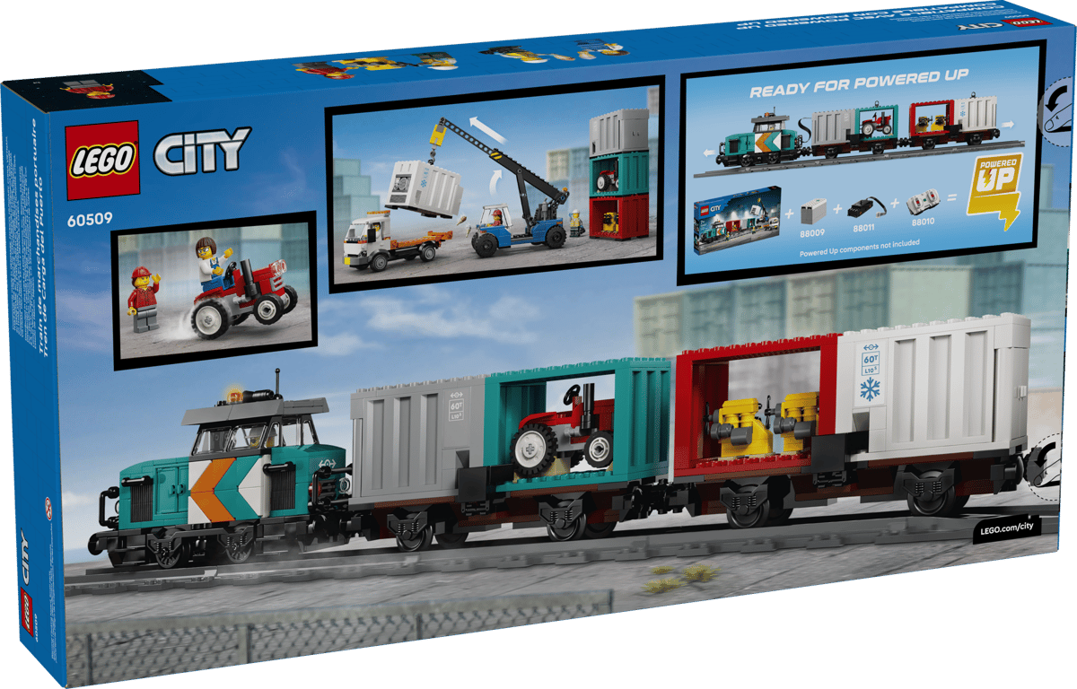 60509 - Harbor Freight Train with Crane & Truck