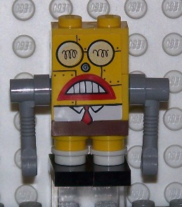 bob009s - Robot SpongeBob with Sticker