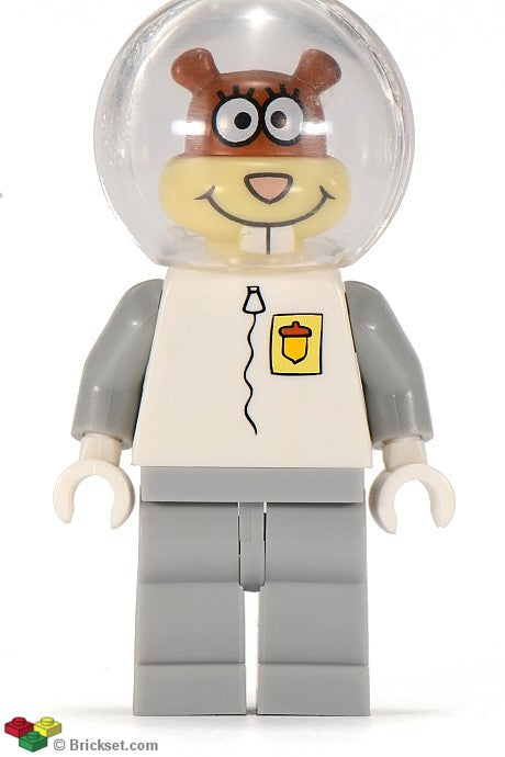 bob012 - Sandy Cheeks - Light Bluish Gray Legs