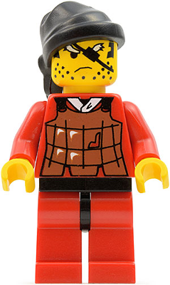 cas052 - Ninja - Robber, Brown