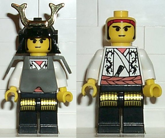 cas057 - Ninja - Shogun, White with Armor
