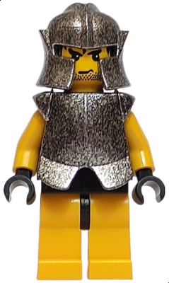 cas299 - Knights' Kingdom II - Rogue Knight 2 (Yellow Legs, Speckle Breastplate, Speckle Cheek Protector Helmet)