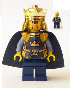 cas332 - Fantasy Era - Crown King with Cape