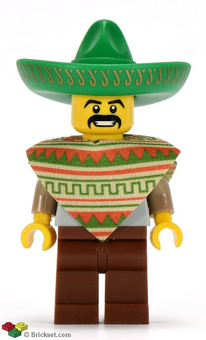 col017 - Mariachi / Maraca Man, Series 2 (Minifigure Only without Stand and Accessories)