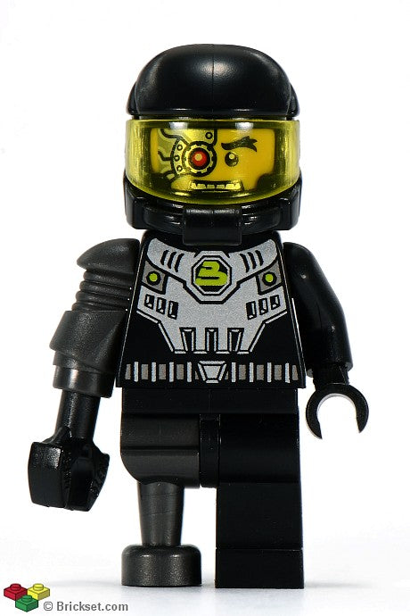 col038 - Space Villain, Series 3 (Minifigure Only without Stand and Accessories)