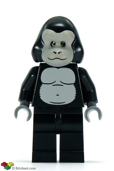 col048 - Gorilla Suit Guy, Series 3 (Minifigure Only without Stand and Accessories)