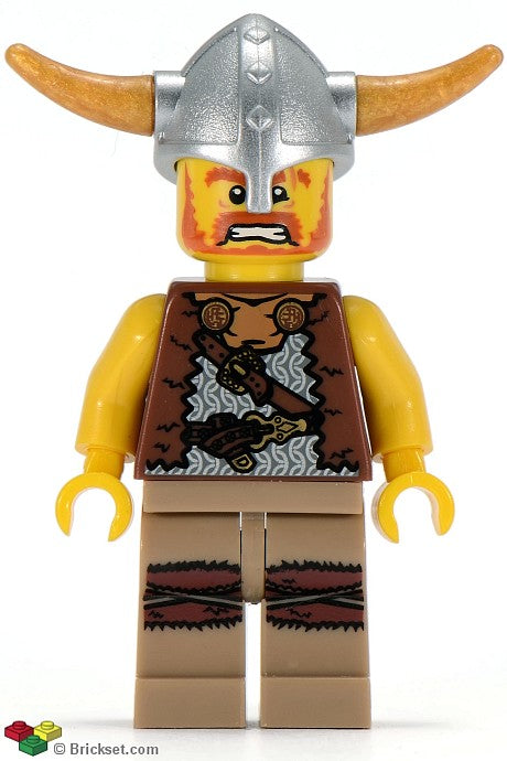 col054 - Viking, Series 4 (Minifigure Only without Stand and Accessories)