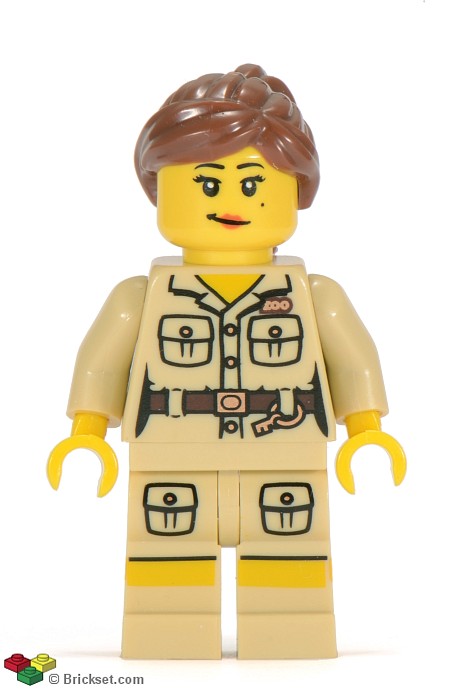 col071 - Zookeeper - Series 5 (Minifigure Only without Stand and Accessories)