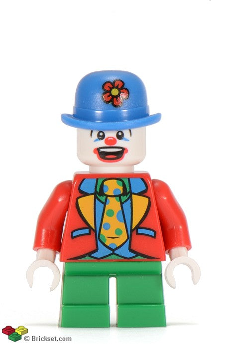 col073 - Small Clown, Series 5 (Minifigure Only without Stand and Accessories)