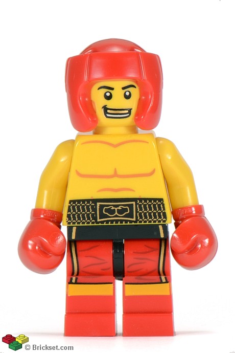 col077 - Boxer, Series 5 (Minifigure Only without Stand and Accessories)