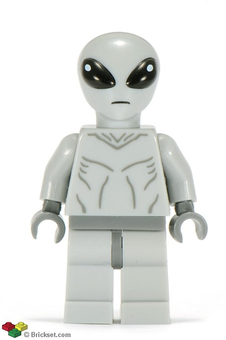 col081 - Classic Alien, Series 6 (Minifigure Only without Stand and Accessories)