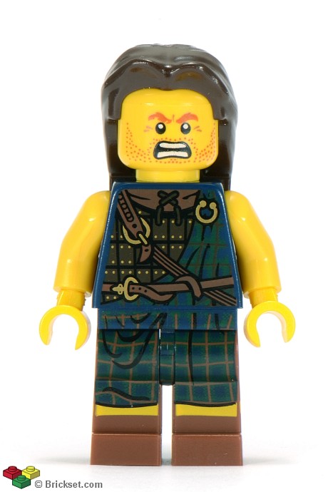 col082 - Highland Battler, Series 6 (Minifigure Only without Stand and Accessories)