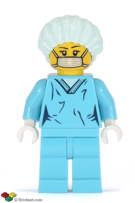 col091 - Surgeon, Series 6 (Minifigure Only without Stand and Accessories)