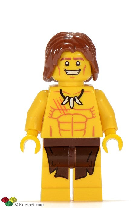 col106 - Jungle Boy, Series 7 (Minifigure Only without Stand and Accessories)