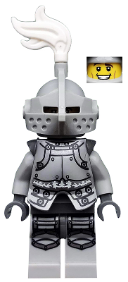 col132 - Heroic Knight, Series 9 (Minifigure Only without Stand and Accessories)