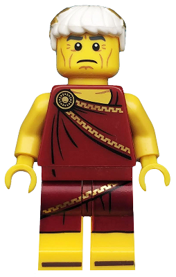 col133 - Roman Emperor, Series 9 (Minifigure Only without Stand and Accessories)