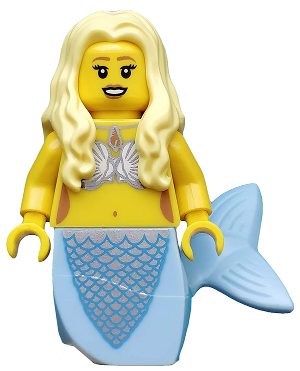 col140 - Mermaid, Series 9 (Minifigure Only without Stand and Accessories)